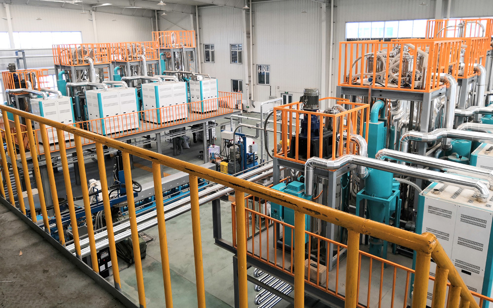 Phase 1 of TPU Pellet Dehumidifying Dryers in Hebei Province